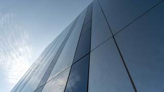 skyscraper building in the sunlight