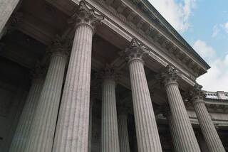 grand building with columns